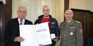 Priznanja za vojnike dobrovoljce