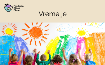 Fondacija “Otisak” poziva: Podržite akciju “Vreme je za vrtić”