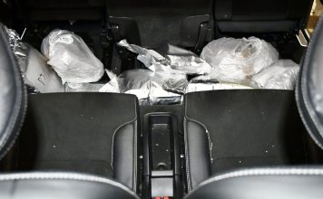 Uhapšen muškarac iz okoline Peći na administrativnom prelazu Merdare sa preko 9 kg droge