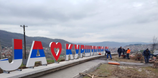 Novi izgled prostora kod znaka „Ja volim Kuršumliju“