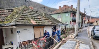 Radovi na zaštiti objekata od atmosferskih voda u Ulici 16. februar
