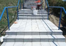 Sanira se stepenište kod Gvozdenog mosta